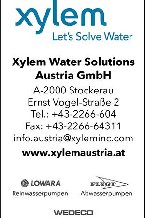 xylem | Umweltjournal | Anbieterindex | WASSER (c) Xylem