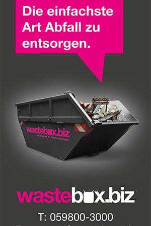 Wastebox-Saubermacher | UmweltJournal | Topanbieter-Index | ABFALLENTSORGUNG (c) wastebox.biz