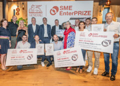 Foto: Die Gewinner des Generali SME EnterPRIZE 2023 © AS-PHOTOGRAPHY