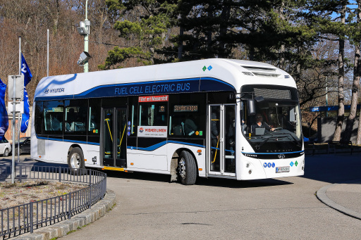 Foto: Hyundai ELEC CITY Fuel Cell Stadtbus der Wiener Linien