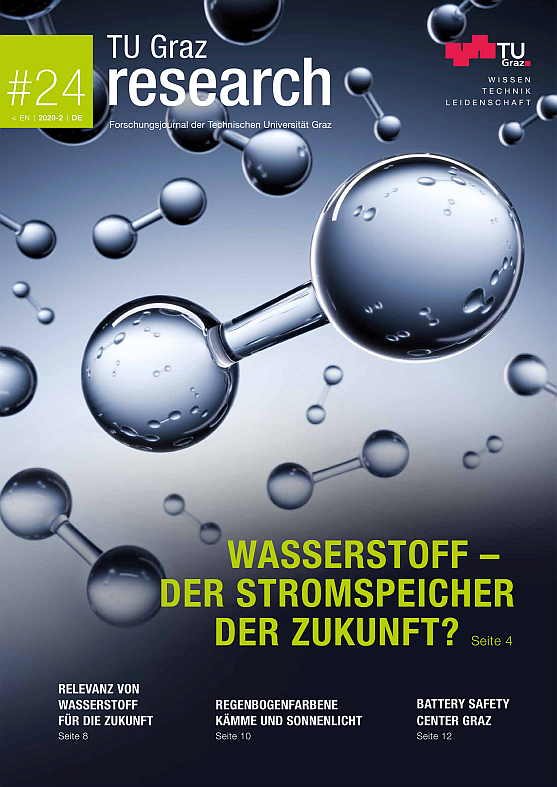 Foto: TU Graz research #24, Cover