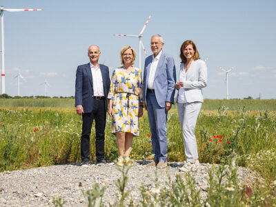 Foto: Windpark Parndorf © oekostrom AG, APA-Fotoservice, Rastegar